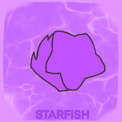 (UR) Starfish tail